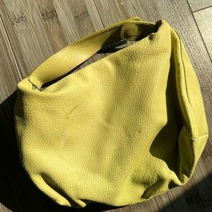 Bottega Venetta Lime Green Clutch